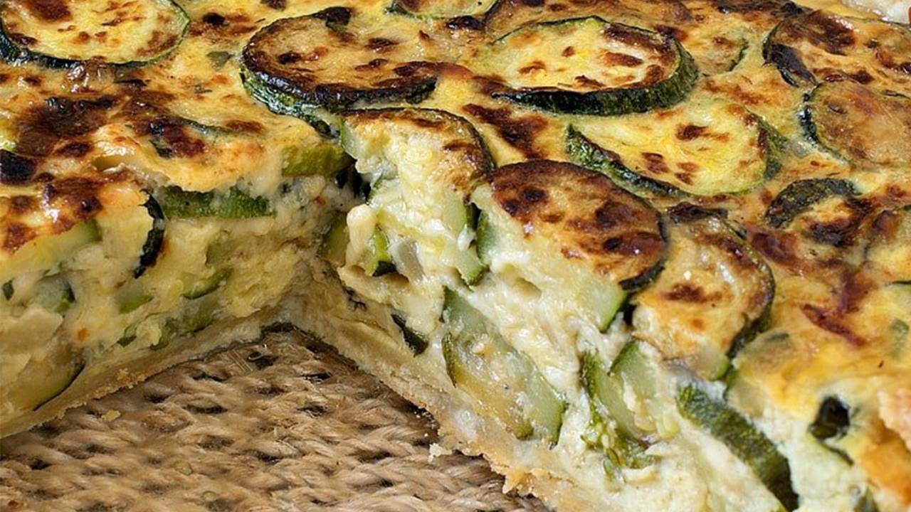 Pasta sfoglia con zucchine