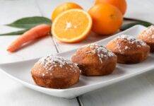Dolci con arancia e carote