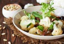 Cavolfiore stufato con olive taggiasche | contorno veloce da preparare