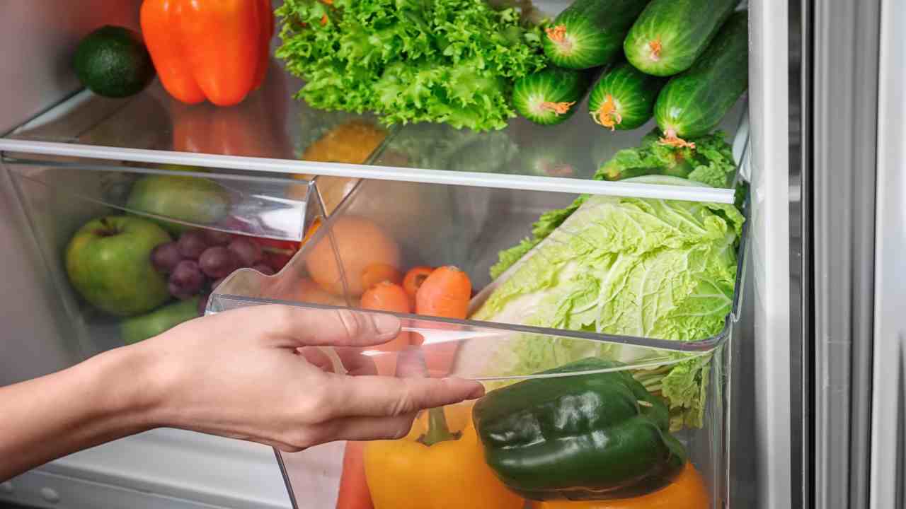 Conservare la verdura in frigo