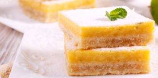 Barrette al limone ricetta