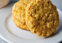 Biscotti con farina di avena e noci ricetta
