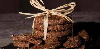 biscotti farina integrale cioccolato ricetta FOTO ricettasprint