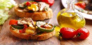 Bruschette con verdure