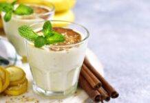 Budino banana e cannella | Il budino buonissimo per i bambini budino banana cannella ricetta FOTO ricettasprint