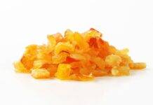 Caramelle di scorza d’arancia | Facilissime, buone e senza conservanti caramelle scorza arancia ricetta FOTO ricettasprint