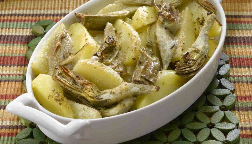 Carciofi e patate in tegame Facili e pronti in pochi minuti