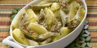 Carciofi e patate in tegame ricetta