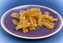 Cedro candito | Una ricetta lunga, ma utile per decorare i nostri dolci cedro candito ricetta FOTO ricettasprint