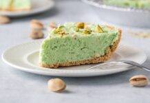 cheesecake ricotta pistacchio ricetta FOTO ricettasprint