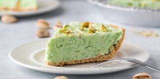 cheesecake ricotta pistacchio ricetta FOTO ricettasprint