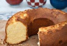 Ciambellone senza burro ricetta