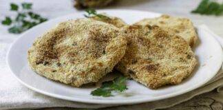 Cotolette di sedano rapa al forno senza olio ricetta