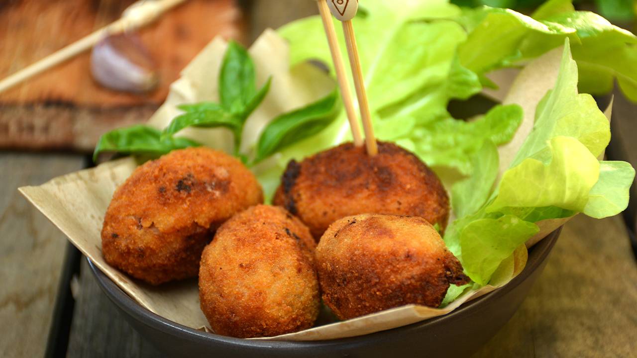 Polpette di tacchino impanate