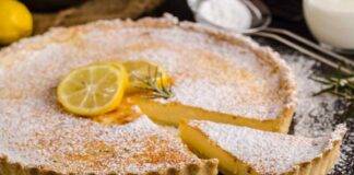 crostata limone frolla di riso ricetta FOTO ricettasprint