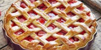 Crostata speziata con confettura di fragole ricetta