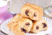 Fagottini di sfoglia alla Nutella fritti