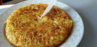 frittata verza cipolla ricetta FOTO ricettasprint