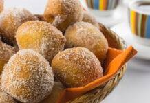 Frittelle allo yogurt, deliziosa ricetta senza liquore Palline fritte allo yogurt