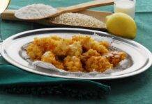 frittelle riso limone ricetta FOTO ricettasprint