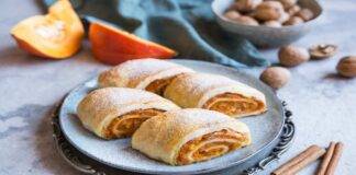 strudel con zucca