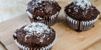 muffin cocco cacao ricetta FOTO ricettasprint