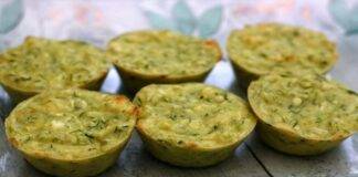 muffin zucchine ricetta FOTO ricettasprint