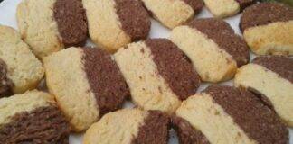 parigini bicolore biscotti ricetta FOTO ricettasprint