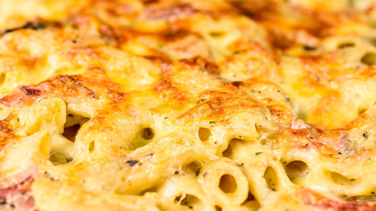 Rigatoni con besciamella