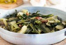 Puntarelle in padella | buonissime e pronte in 15 minuti