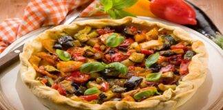 Quiche con verdure