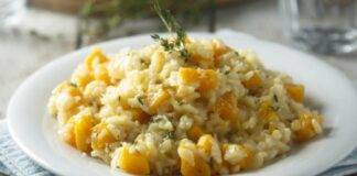 Risotto alla zucca ricetta