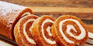 rotolo carote crema ricetta FOTO ricettasprint