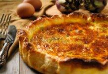 Rustico di sfoglia con carciofi besciamella e crudo ricettasprint