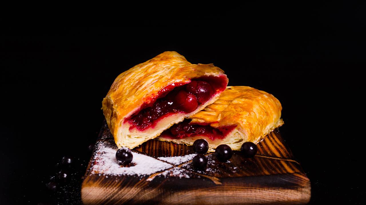 Panini dolci con marmellata di lampone