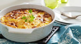 Sformato di peperoni e patate al forno | Ricco e goloso