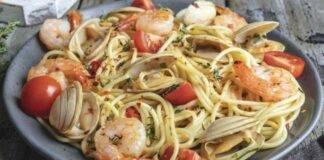 Spaghetti ai frutti di mare ricetta