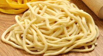 Troccoli pugliesi senza uova | Una super pasta fresca fatta in casa