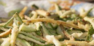 Zucchine infarinate al forno ricetta