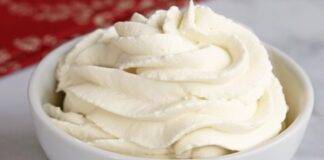 crema Chantilly ricetta preparazione