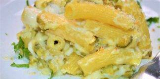 rigatoni forno zucchine mozzarella ricettasprint