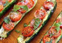 Zucchine gratinate con pomodorini, non solo le solite verdure zucchine e pomodori al forno