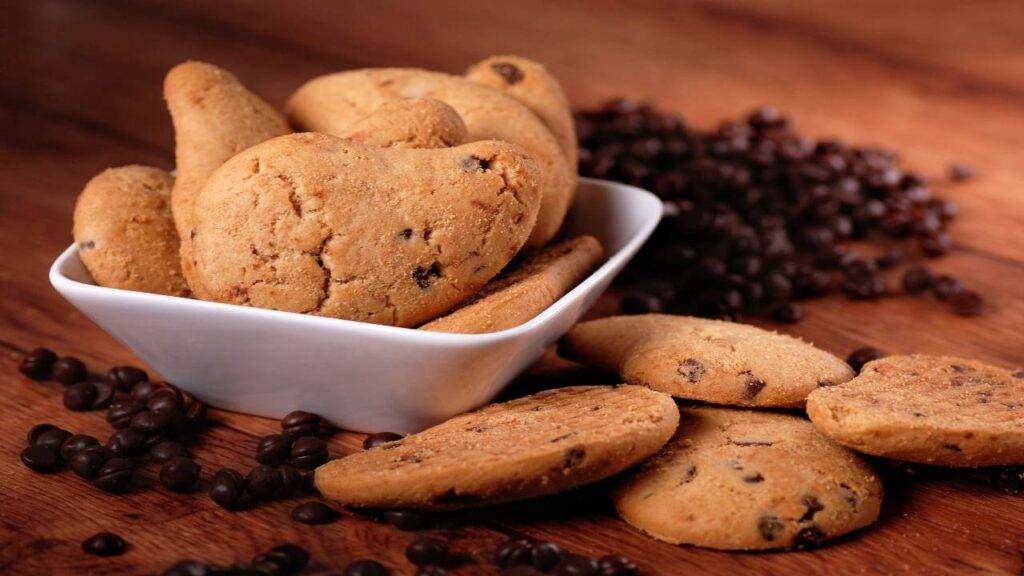 Biscotti gocciole senza glutine Per una colazione gustosa