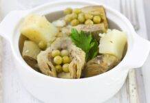 Carciofi patate e piselli | Piatto versatile e gustoso Carciofi patate e piselli ricetta