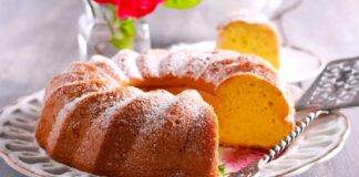 Chiffon cake al limone con succo e buccia ricetta