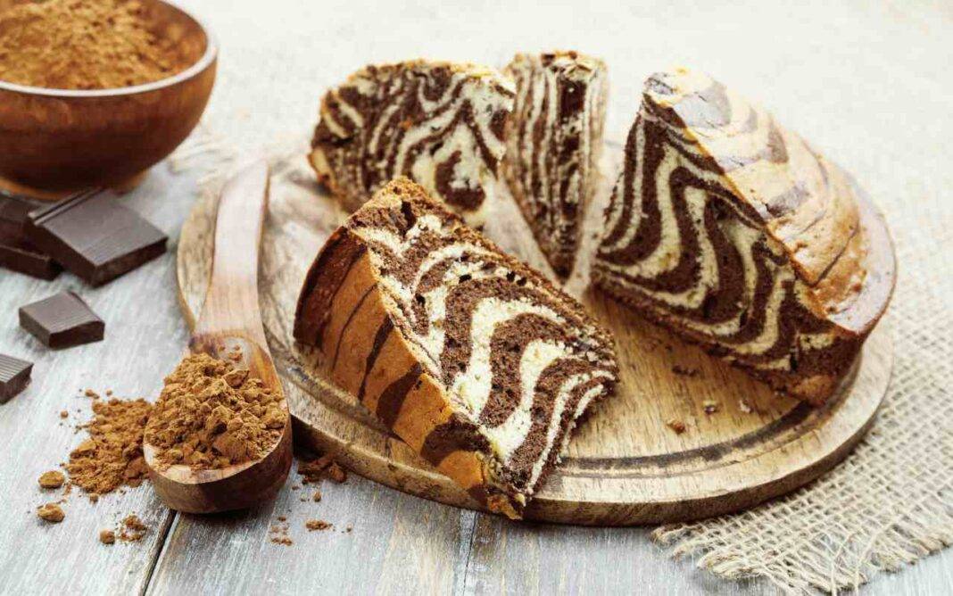 Ciambellone zebrato La torta “zebra” per i nostri bambini Ciambellone zebrato La torta “zebra” per i nostri bambini