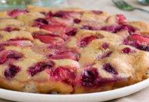 Clafoutis alle fragole ricetta