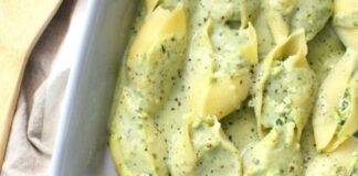 conchiglioni ricotta pesto ricetta FOTO ricettasprint