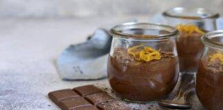 Mousse cremosa al cioccolato