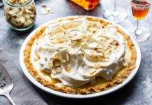 crostata amaretto panna ricetta FOTO ricettasprint